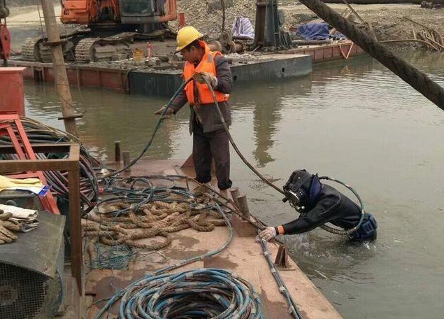 兰陵潜水封堵打捞